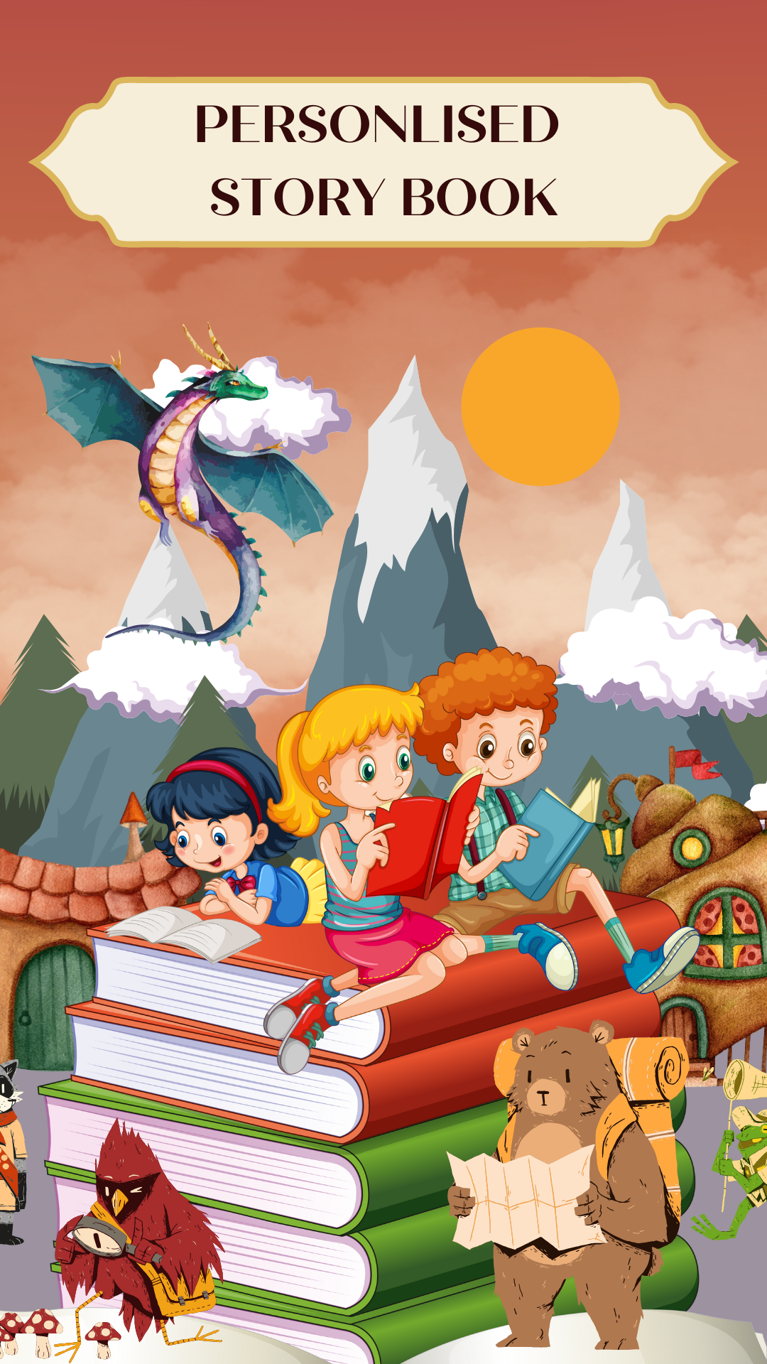 Personalised story book